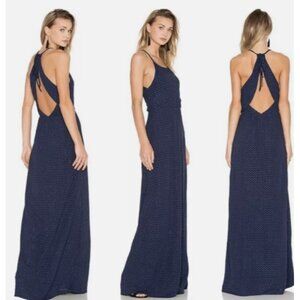 Calypso St. Barth Hoss Navy Blue Midnight Sequin Dress Size 40 / 8 NWT!